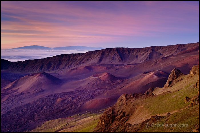 Haleakala Crater at dawn