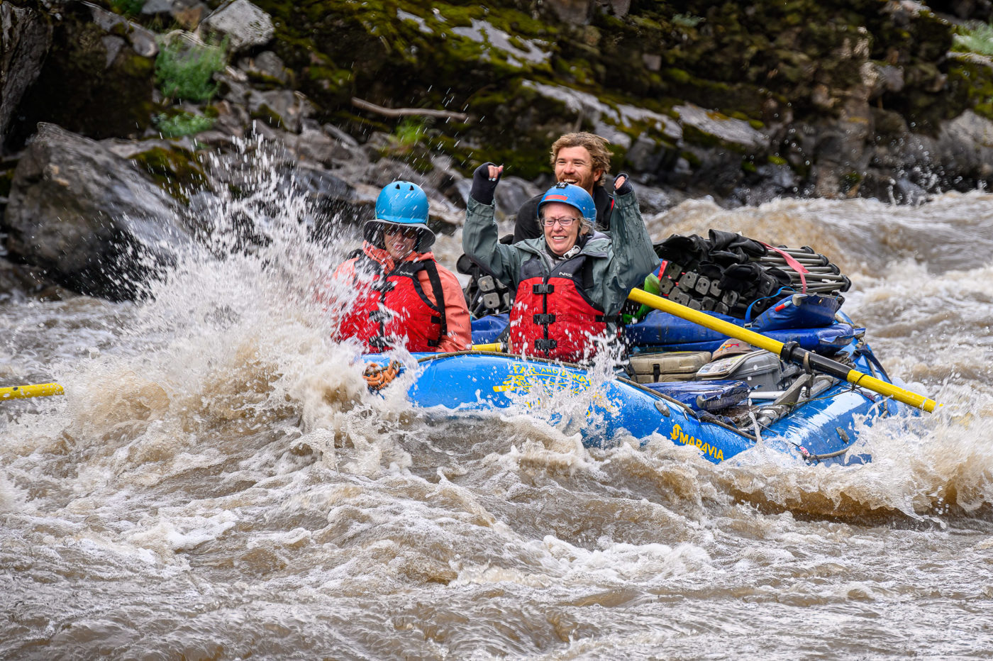 whitewater rafting on the Middle Fork Salmon River